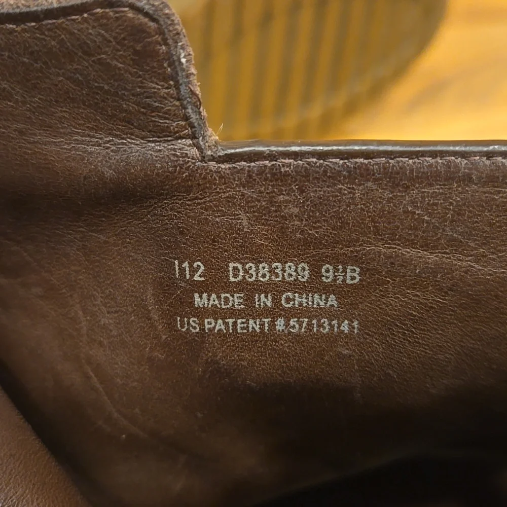 Cole Haan/Nike Air Brown Suede Wedge Ankle Boots